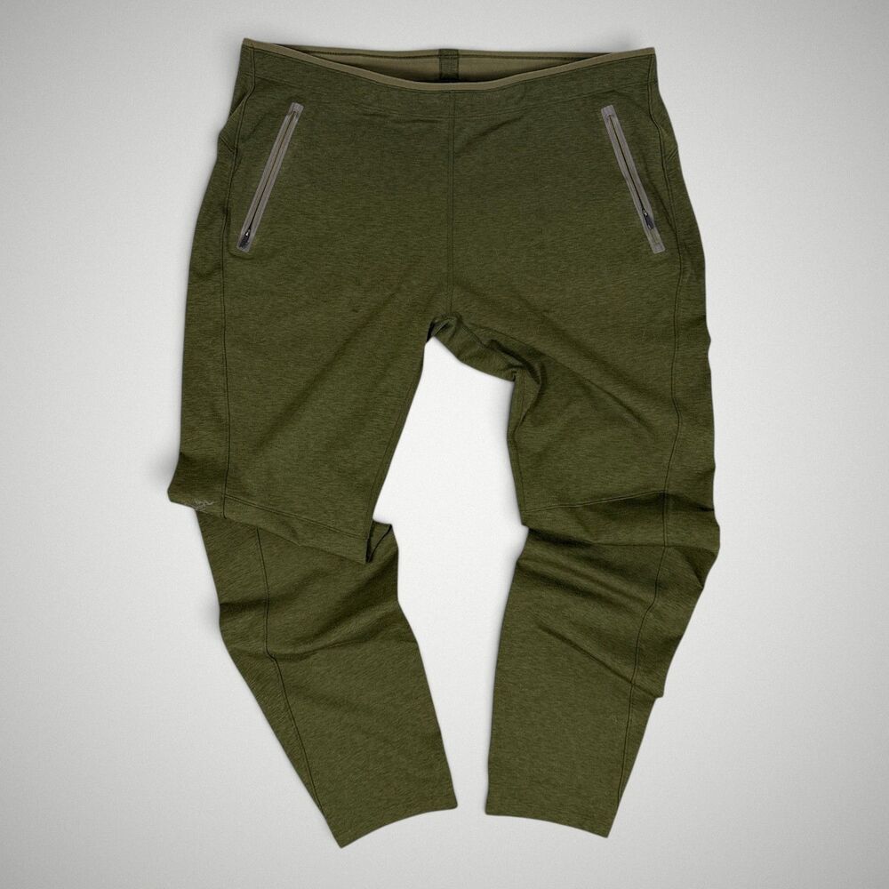 Arc'teryx Men's Cormac Pants Olive Green Performance Hiking Trail Techwear Sz XL
